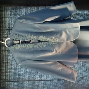 Safari light blue 2 piece dress suit size 20 mint condition